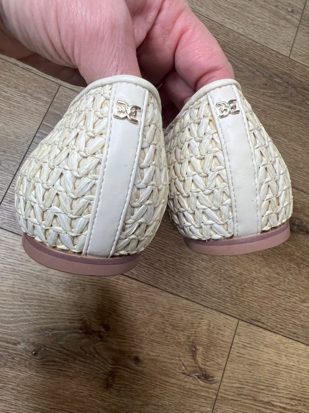 Sam Edelman Wanda Raffia Flats Size 7.5 - Picture 6 of 7